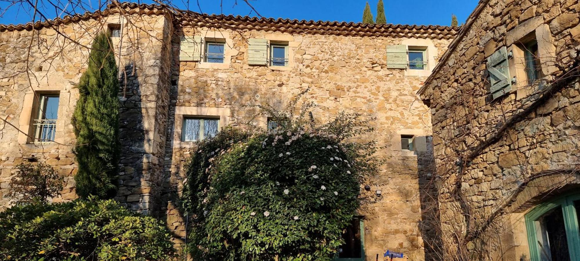 Hotel Domaine Du Moulin De Cors La Roque-sur-Cèze Exterior foto